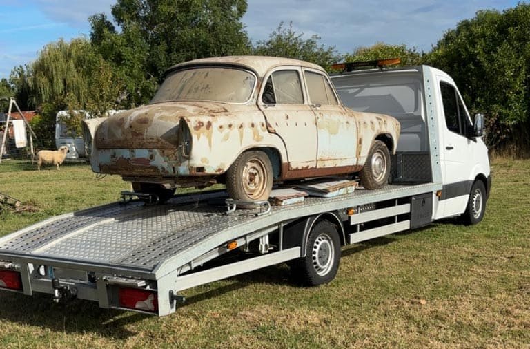 bentransport 22 enlèvement d'épave